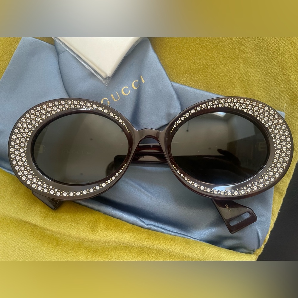 Gucci Swarovski sunglasses